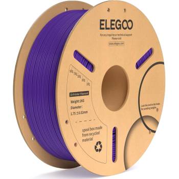 Elegoo PLA+ -1.75mm-1KG-Cardboard Spool-Purple (50.203.0234)