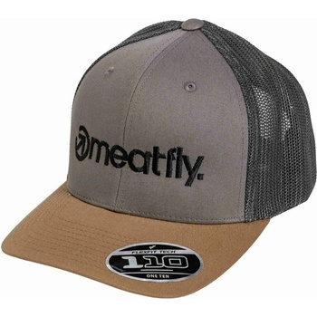 Meatfly шапка MF Logo Trucker Earth / Black | Черна Meatfly | Cheren | МЪЖЕ | ONE SIZE