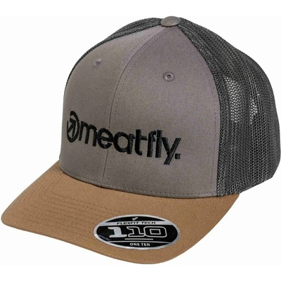 Meatfly шапка MF Logo Trucker Earth / Black | Черна Meatfly | Cheren | МЪЖЕ | ЕДИН РАЗМЕР