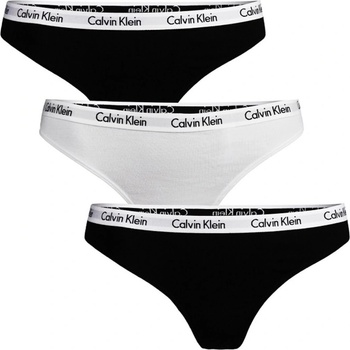 Calvin Klein Sada dámských kalhotek bikini 3PK QD3588E-WZB
