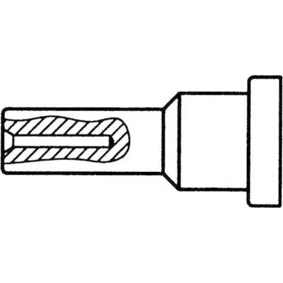 Weller 54441600 pájecí hrot měřicí hrot Velikost hrotů 0.5 mm Délka hrotů 13 mm Obsah 1 ks