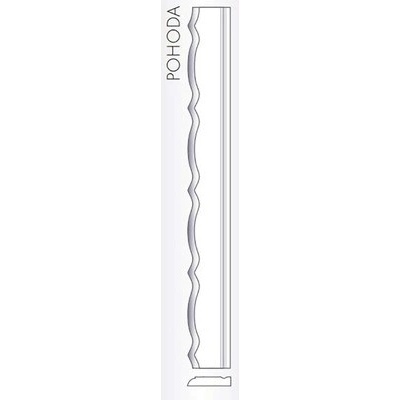 Drevená plotovka Pohoda 19x95x2000 mm smrek