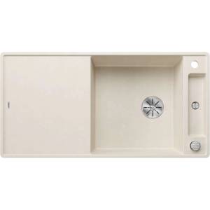 BLANCO Axia III XL 6 - Силгранитна мивка, 99x50 см, с контрол на оттичането и аксесоари, InFino, фино бяла 527054 (527054) Мивка за вграждане