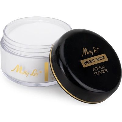 MollyLac akrylový prášok Acrylic Powder Bright White 30 g