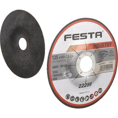 Festa Kotúč rezný 125 x 0,8 x 22,2 mm 22259