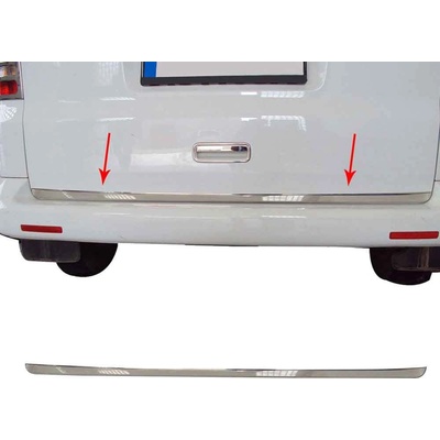 VW Transporter / Caravelle T5 nerez chrom spodní lišta 5.dveří Omtec