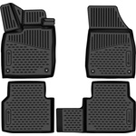 LEMENT Element 3D rubber floor mats suitable for Skoda Elroq | Year of construction 2024-> | 100% custom-fit all-weather floor mats made of TPE, high edge, waterproof, non-slip, odorless - EXP. ELEMENT3DA721