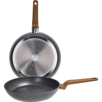 Tognana Комплект 2 тигана forged wild stone, 24 & 28 см, сиви (yn79132wilda)