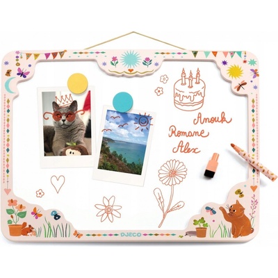 Djeco Magnetická nástěnka Kočky