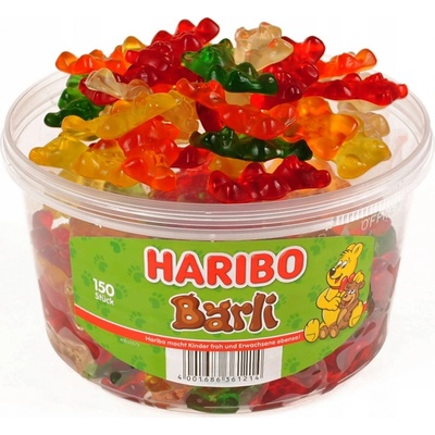 Haribo Bärli extra veľké medvede ovocné box 1,2 kg