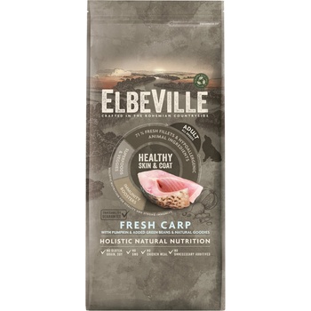 ELBEVILLE Adult All Breeds Fresh Carp Healthy Skin and Coat 11,4 kg