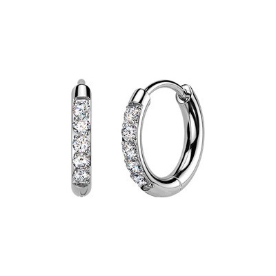 Šperky4U Titanové náušnice MOT1001-12