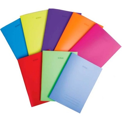 Herlitz Sešit A4 60 PP linka mix barev