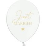 PartyDeco Балон от латекс - Just Married