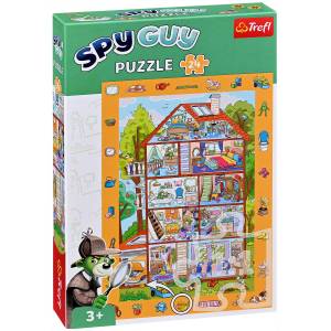 Trefl Пъзел Trefl от 24 части - Spy Guy, вкъщи (15593) - baby