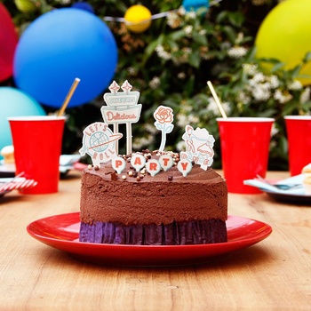 SuckUK Украса за Торта - Над 100 Картончета