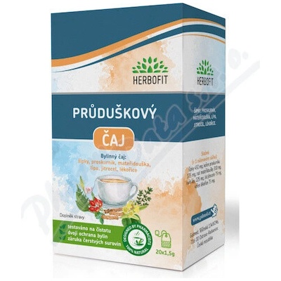 Herbofit Průduškový čaj 20 x 1,5 g