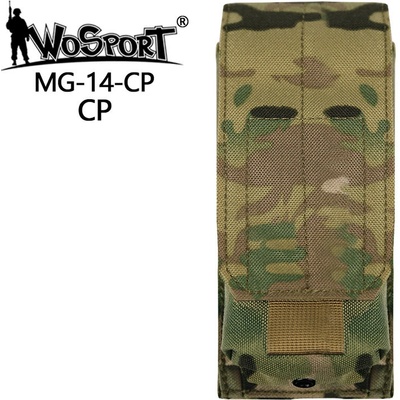 Wosport Single molle na zásobník M4/M16 s chlopní MC