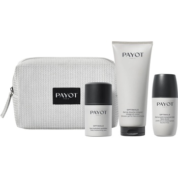 PAYOT КОМПЛЕКТ PAYOT Optimale Gel-Cream, Shampoo & Deo 24 - часов крем мъжки 50ml