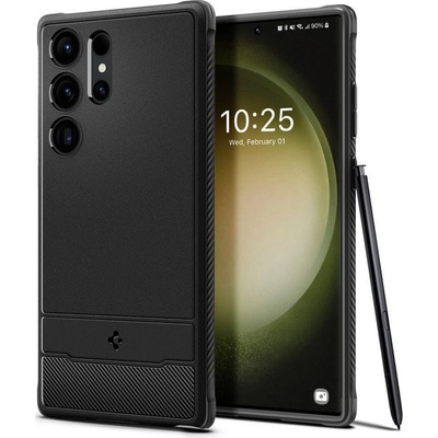 Púzdro Spigen Rugged Armor Samsung Galaxy S23 Ultra čierne