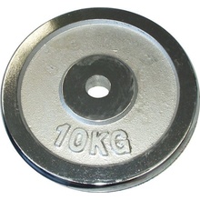 CorbySport Kotouč chrom 10 kg 30 mm