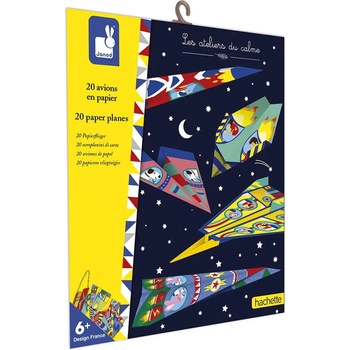 Janod Творчески комплект Janod - Хартиени самолети (J07940)