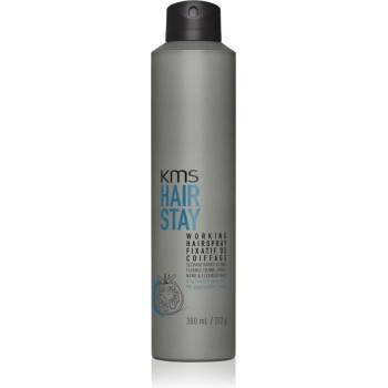 KMS Hair Stay Working Hairspray лак за коса за коса, изложена на високи температури 300ml