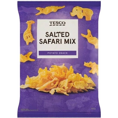 Tesco Zemiakový snack fritovaný solený 55 g