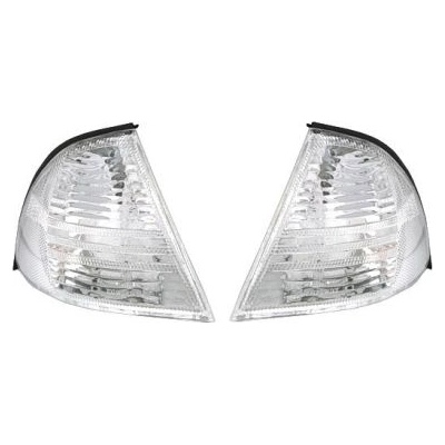 Кристални мигачи до фара bmw e46 седан (98-01) - хром