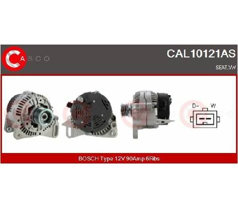 Generátor CASCO CAL10121AS