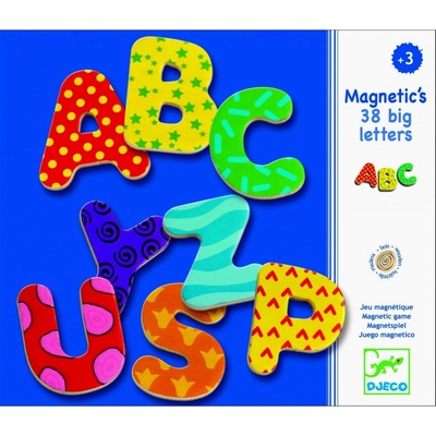 Djeco magnety abeceda – Zboží Dáma