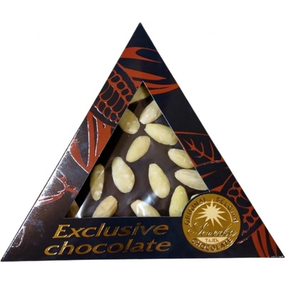 SEVERKA Trojuhelnik S mandlemi 60% hořká 55 g
