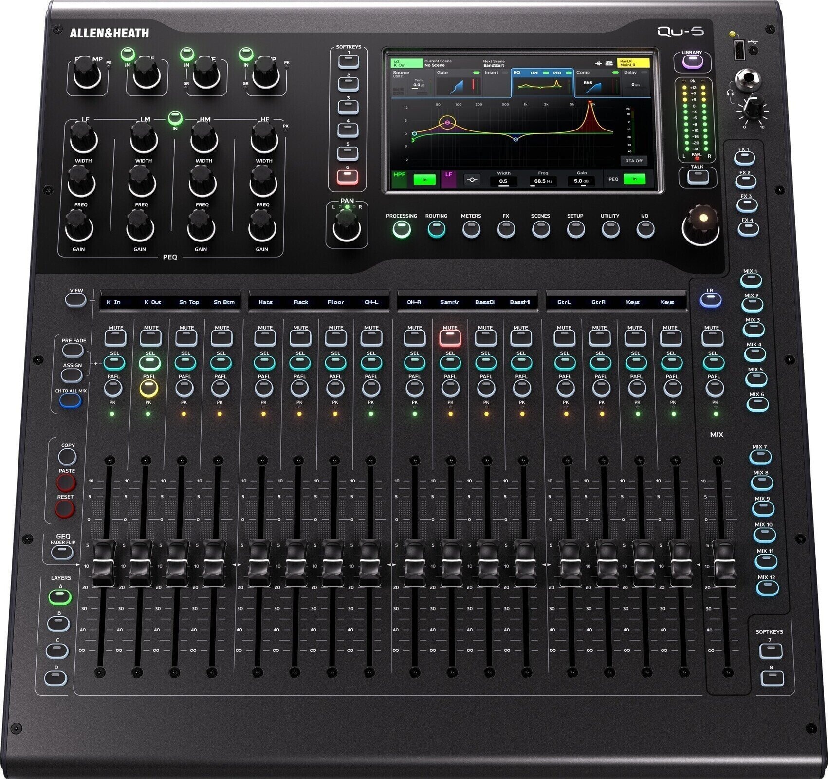 Allen & Heath QU-5 Дигитален аудио миксер (QU-5)