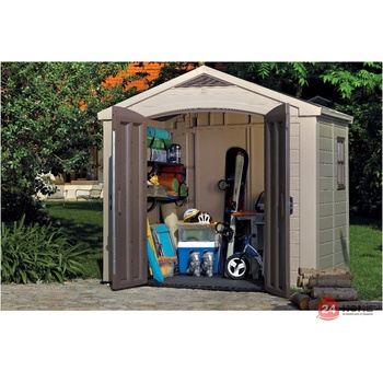 Image 1 of Keter Градинска барака Keter Factor, бежаво-кафява 256x182 см