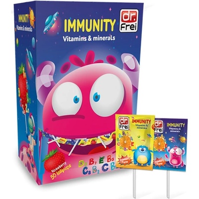 Dr. Frei Детски близалки за имунитет - 50 броя