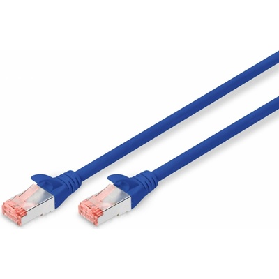 Digitus DK-1644-005/B Cat6 S/FTP (S-STP), 0,5m, modrý