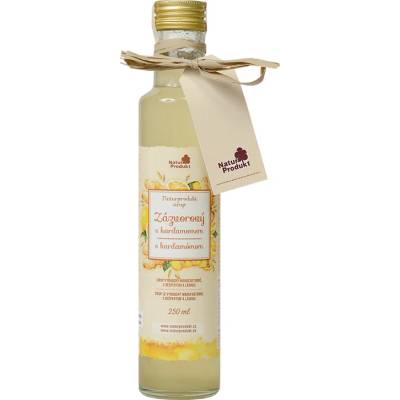 Naturprodukt sirup zázvorový s kardamonem 250 ml