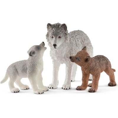 Schleich 42472 Vlčica a mláďa vlka