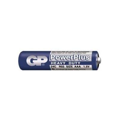 GP Batteries Цинк карбонова батерия gp powerplus r03, aaa, 1.5v, 4 броя в опаковка, gp-bm-24c-s4
