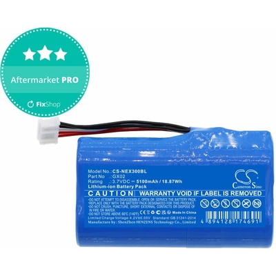 Baterie pro NEXGO N3, N5, 5100mAh, Li-Ion, 3.7V, GX02, HQ