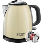 Russell Hobbs Kettle, 1.0 l, Stainless Steel Cream, Rapid Boil Function - 24993-70 Електрически кани