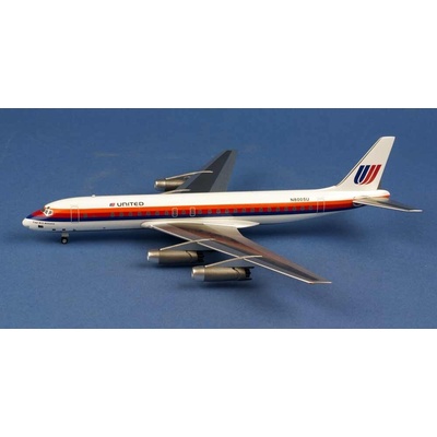 AeroClassic DC-8-21 United Airlines 1980s Colors Named Mainliner Capt. W.D. Williams 1:200