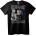 NOONEBRAND Тениска Rauw Alejandro Брокат - 2XL, Black