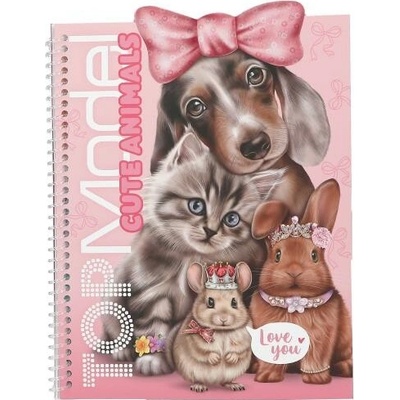 Depesche kreativní sešit obleč mě top model cute animals