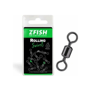 Zfish Obratlík Rolling Swivel Veľkosť 10 10ks 22kg