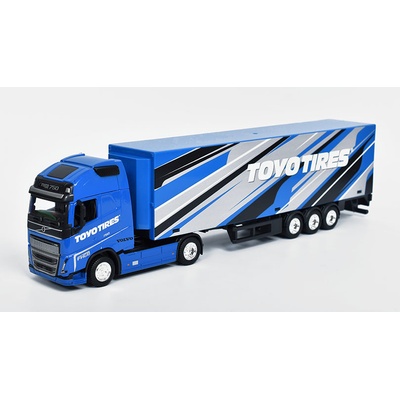 Bburago Volvo FH16 GL 750 XXL s přívěsem Toyo pneu 1:43