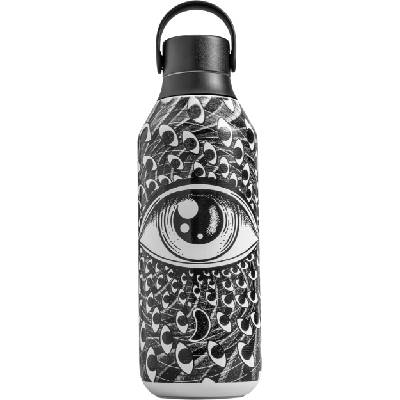 Series 2 Термо бутилка око, 500 ml, черна (B500S2CSASE)