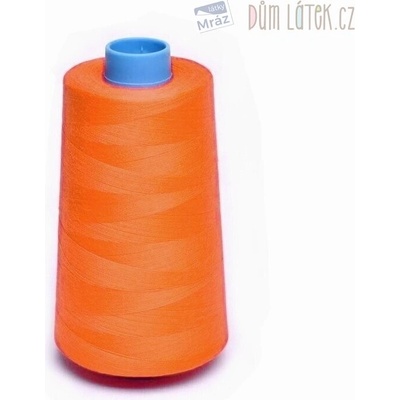 Polyesterová niť tmavo oranžová 4572 m