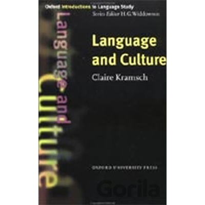 Language and Culture - C. J. Kramsch