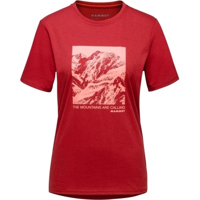 Mammut Dámske tričko Core T Shirt Blood Red
